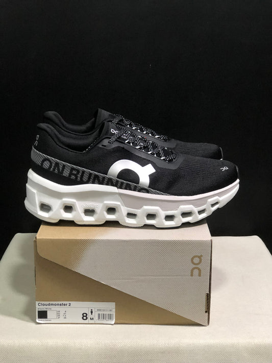 On Running Cloundmonster 2 Black And White