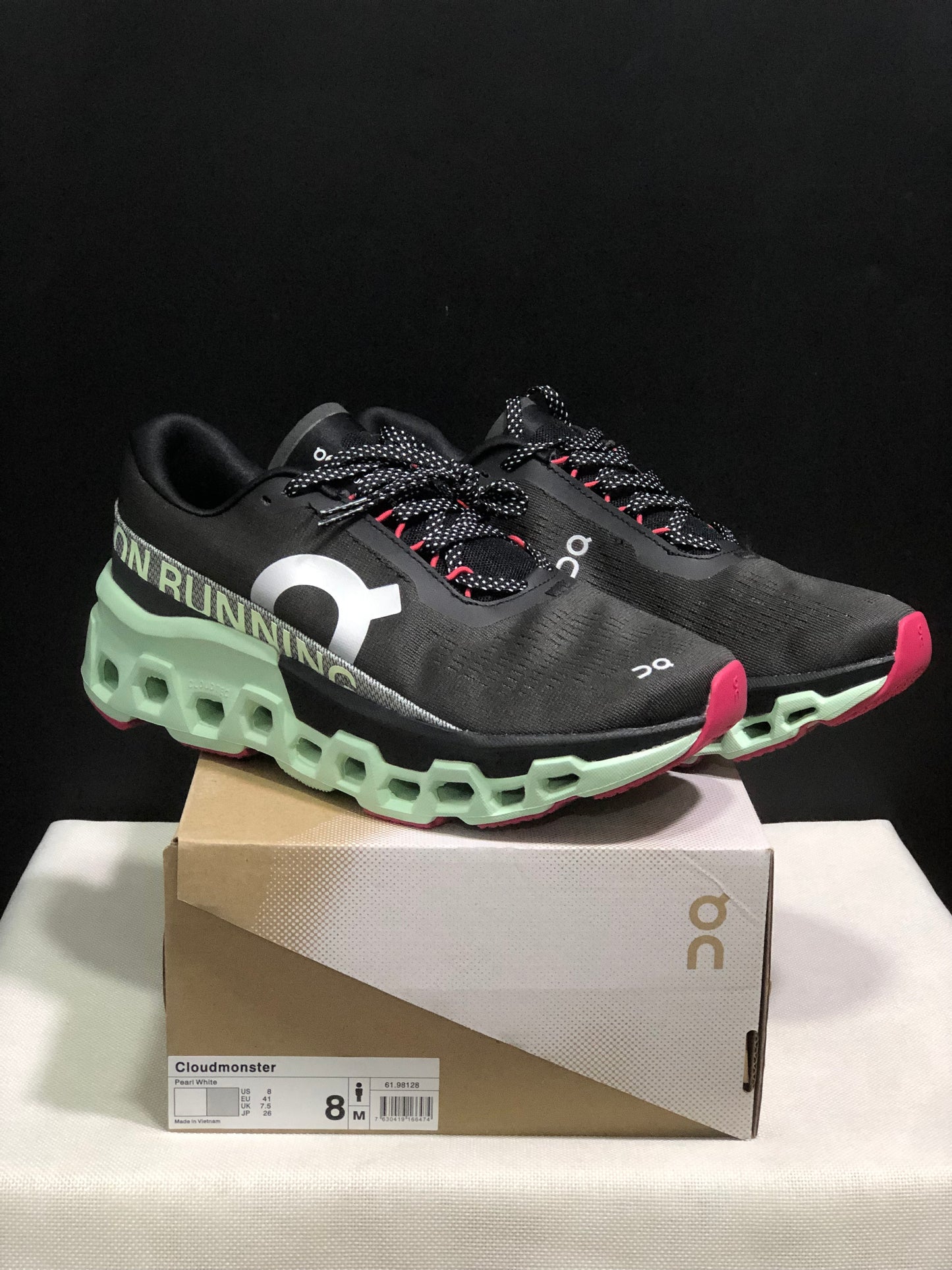 On Running Cloundmonster 2 Asphalt/Lima