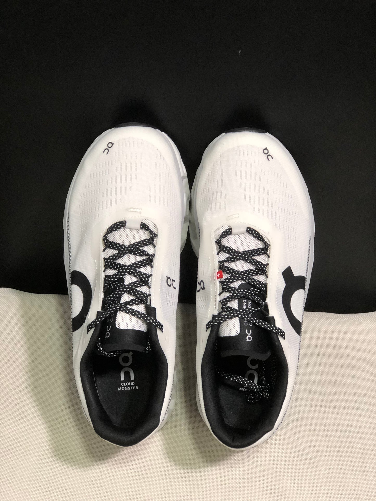 On Running Cloundmonster 2 White And Grey